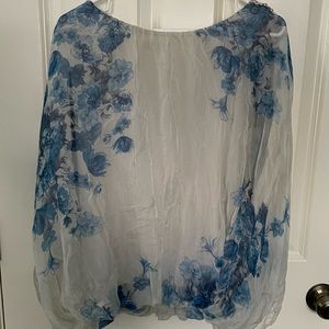 Women’s ambra Billowing Boho Blouse size Small